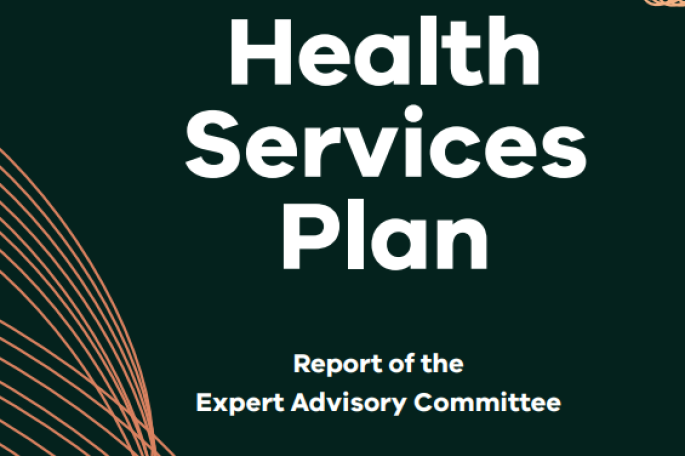 Release of the Victorian Government's Health Services Plan; come to the Community Advisory Committee to learn more